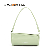 green chic cosmetic bag