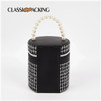 small checkered makeup case back look