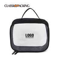 black clear makeup bag bulk