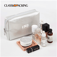 silver make up bag size comparison 