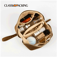 travel toiletry bag with compartments