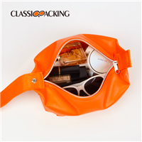 orange make up bag capacity