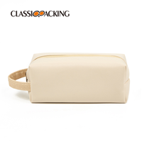 white leather makeup bag bulk