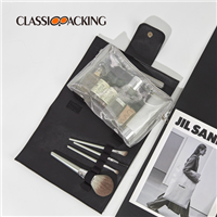 in-stock mesh makeup bag and brush bag set wholesale