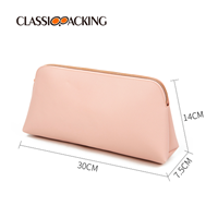 light pink makeup bag size