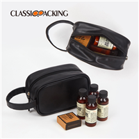 Men's Small Leather Wash Bag Wholesale