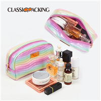 rainbow makeup bag capacity