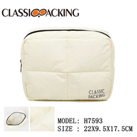 large quilted cosmetic bag bulk