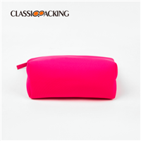 neoprene makeup toiletry bag bottom look