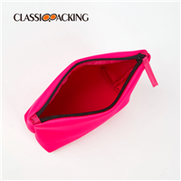 neoprene makeup toiletry bag inner look
