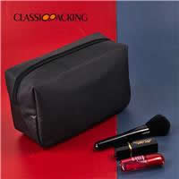 Leather Travel Cosmetic Bag