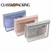 Clear Wholesale Eco Makeup Bag With Compartments