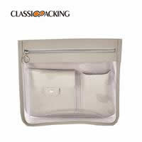 Clear Wholesale Eco Makeup Bag With Compartments