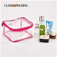 Customised Wholesale Clear Cosmetic Bags