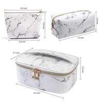 3 Piece Bulk Cosmetic Bags Set