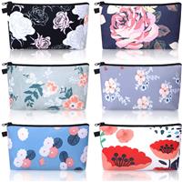 Canvas Custom Printed Makeup Bags