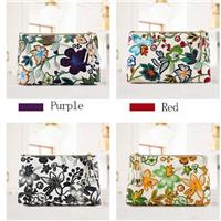 Recycled Canvas Makeup Bags Bulk Wholesale