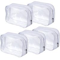 Clear Eco RPET Cosmetic Bags Wholesale Sets