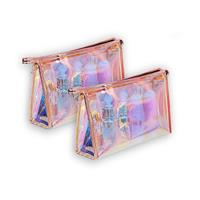 Small Glitter Iridescent Makeup Pouch Bulk