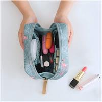 Women's Travel Canvas Makeup Bag