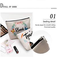 Soft Canvas Custom Cosmetic Bags