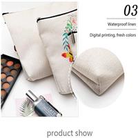 Soft Canvas Custom Cosmetic Bags