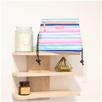 Drawstring Makeup Organizer And Travel Bag