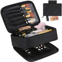 Pure Black Makeup Organizer