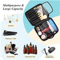 Pure Black Makeup Organizer