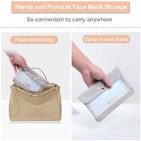 Trendy White Promotional Cosmetic Bags