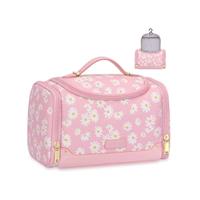 Flower Print Hanging Cosmetic Case Wholesale