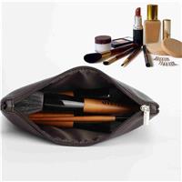 Soft Leather Cosmetic Bag