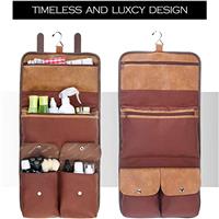 High-quality Leather Makeup Bag