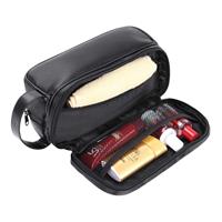 Durable Leather Makeup Bag