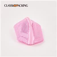 Pink Mesh Promotional Toiletry Bag