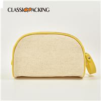 Canvas Recycled Cosmetic Bag Wholesale For Travel