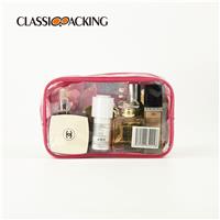 Semi-transparent Custom Logo Makeup Bags