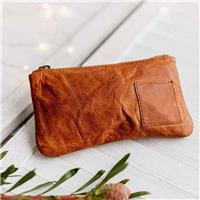 Vintage Leather Coin Bag