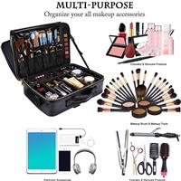 Makeup Case With Adjustable Shoulder