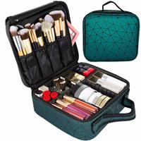 Travel Makeup Case With Brush Slots