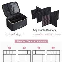 Wholesale Makeup Case With Detachable Dividers