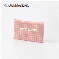 Canvas Mesh Cosmetic Bag