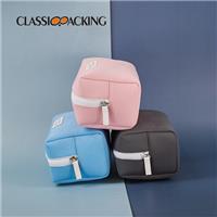 Solid Color Cosmetic Bag