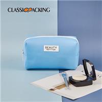 Solid Color Cosmetic Bag