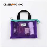 Three Layer Mesh Nylon Cosmetic Bag