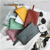 PU Leather Cosmetic Bag with Handle