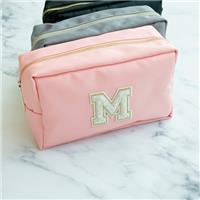 Multicolor Embroidered Nylon Letter Bag