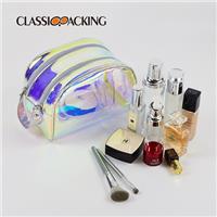 Wholesale Semicircle Iridescent Makeup Bag