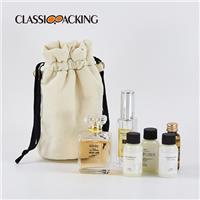 Canvas Drawstring Cosmetic Bag