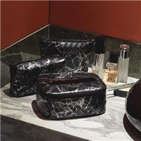 Black Marble Cosmetic Bag Wholesale